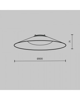 Подвесной светильник Technical TR127B-12W3K-W-foto9
