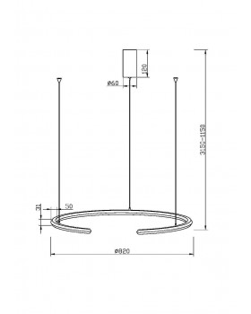 Подвесной светильник Maytoni MOD276PL-L20B3K1-foto7