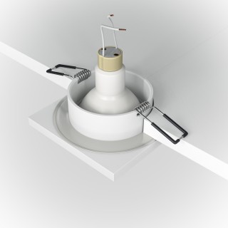 Встраиваемый светильник Technical DL083-01-GU10-SQ-W-foto4