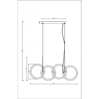 Подвесной светильник Maytoni MOD165PL-L40G3K-foto2