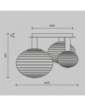 Потолочный светильник Maytoni MOD268CL-03G-foto6