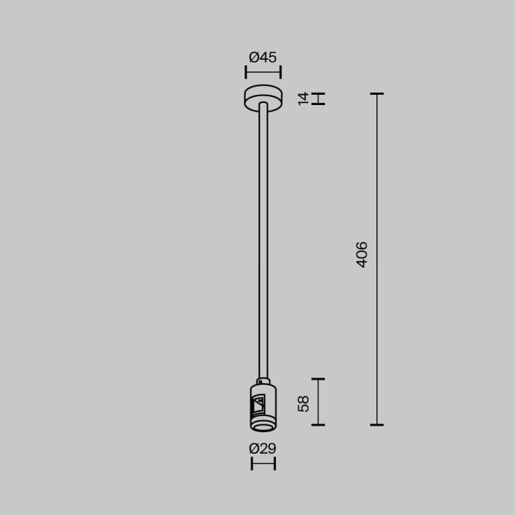 Комплектующие для трековой системы Technical TRA158С-SL1-B