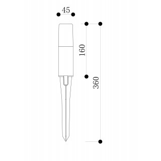 Ландшафтный светильник Outdoor O416FL-L3GR3K-foto6