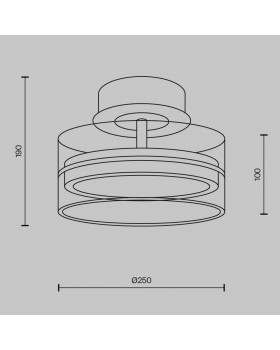 Потолочный светильник Maytoni MOD348CL-L18BBS3K-foto5