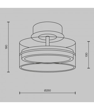 Потолочный светильник Maytoni MOD348CL-L18BBS3K-foto5