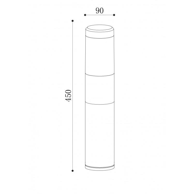 Ландшафтный светильник Outdoor O590FL-L8B4K