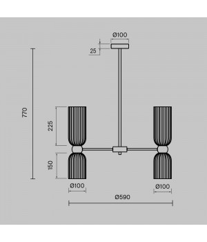 Подвесной светильник Maytoni MOD302PL-10CG-foto7