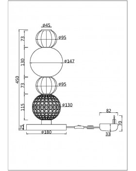 Настольный светильник Maytoni MOD301TL-L18G3K-foto2