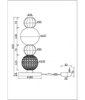 Настольный светильник Maytoni MOD301TL-L18G3K-foto2