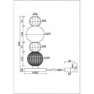 Настольный светильник Maytoni MOD301TL-L18G3K-foto2