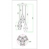 Подвесной светильник Maytoni MOD325PL-03G