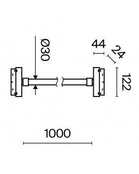 Трековый подвесной светильник Technical TR101-2-20W4K-B-foto3
