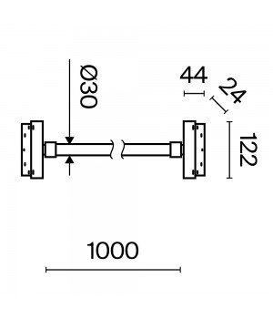 Трековый подвесной светильник Technical TR101-2-20W4K-B-foto3