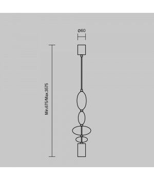 Подвесной светильник Maytoni MOD071PL-L8B3K3-foto2
