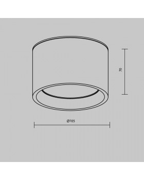 Потолочный светильник Technical C090CL-10W3K-B-foto6