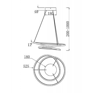 Подвесной светильник Maytoni MOD100PL-L47BSK1-foto3