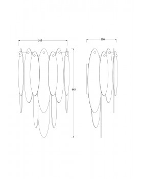 Настенный светильник (бра) Freya FR5217WL-02FG-foto5