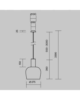 Подвесной светильник Maytoni MOD414PL-L7B3K-foto6