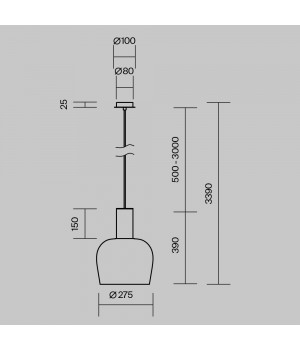 Подвесной светильник Maytoni MOD414PL-L7B3K-foto6