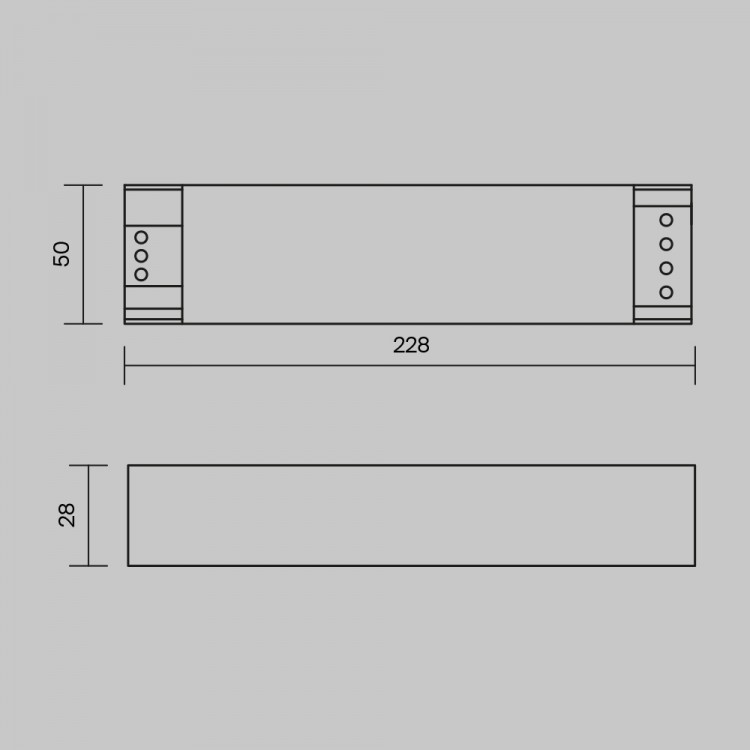 Блок питания Technical PSL007-200W-48V-IP20