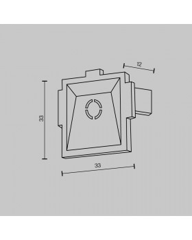 Комплектующие для встраиваемой трековой системы Technical TRA084EC-12B-foto4