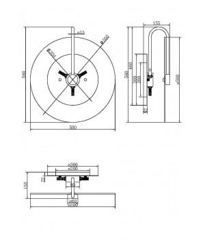 Настенный светильник (бра) Maytoni MOD305WL-03B-foto8