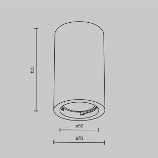 Потолочный светильник Technical C003CW-01W-1-foto7