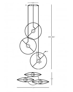 Подвесной светильник Maytoni MOD154PL-L6W3K1-foto3