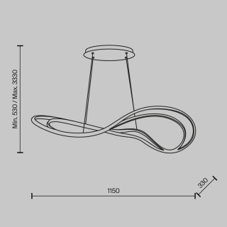 Подвесной светильник Maytoni MOD283PL-L65BS3K-foto6