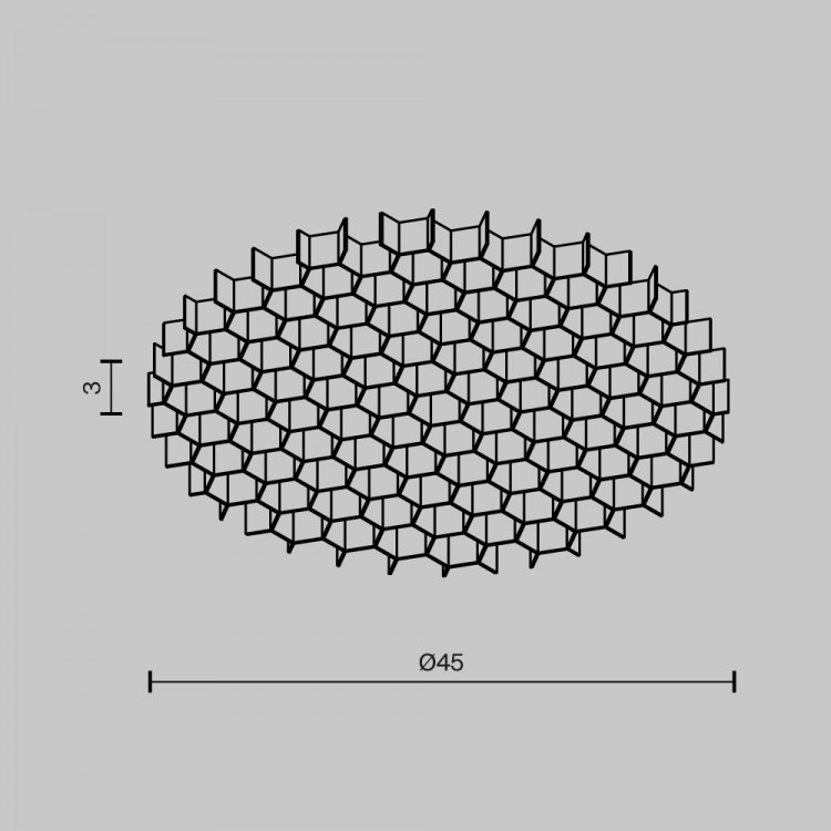 Комплектующие для светильника Technical HoneyComb-D45