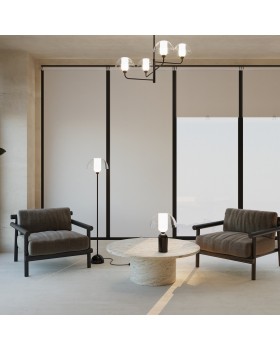 Напольный светильник (торшер) Maytoni MOD177FL-01B-foto4