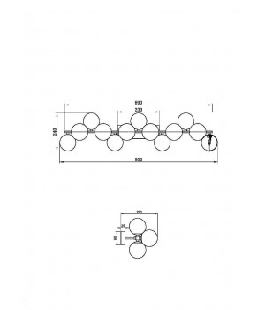 Настенный светильник (бра) Maytoni MOD547WL-13BS-foto2
