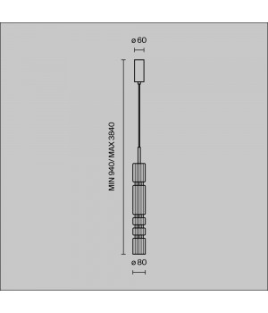 Подвесной светильник Maytoni MOD272PL-L12B3K-foto7