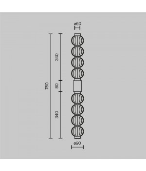 Настенный светильник (бра) Maytoni MOD555WL-L13G3K-foto6