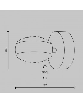 Настенный светильник (бра) Maytoni MOD299WL-L10BC3K-foto6