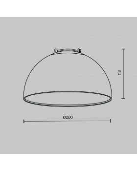 Подвесной светильник Technical TR126B-20W3K-B-foto9