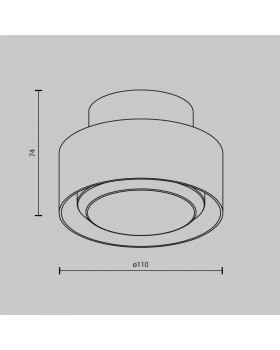 Потолочный светильник Technical C092CL-GX53-B-foto8