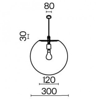 Подвесной светильник Outdoor O594PL-01W-foto2
