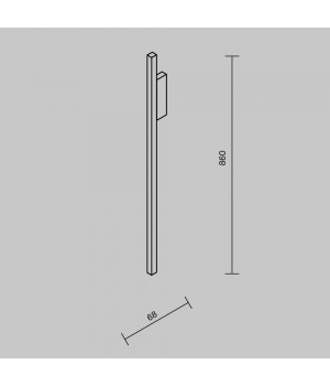 Настенный светильник (бра) Maytoni MOD245WL-L24BSK-foto7