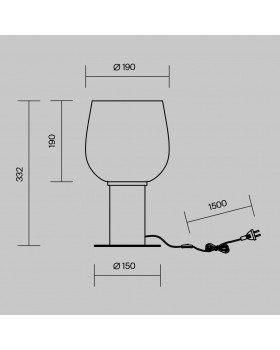 Настольный светильник Maytoni MOD414TL-01G-foto7
