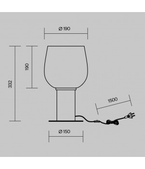 Настольный светильник Maytoni MOD414TL-01G-foto7