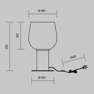 Настольный светильник Maytoni MOD414TL-01G-foto7