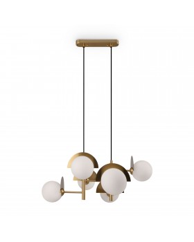 Подвесной светильник Freya FR5391PL-06BS-foto3