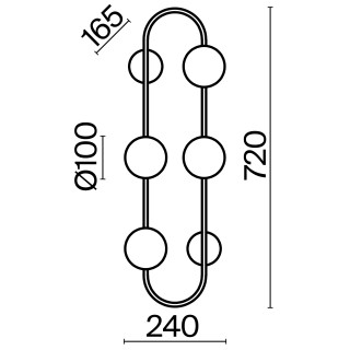 Настенный светильник (бра) Freya FR5233WL-04BS1-foto2