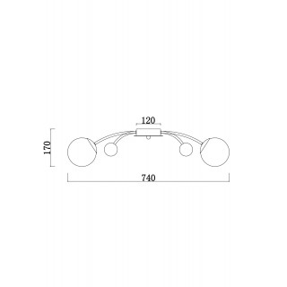 Люстра Freya FR5158PL-06BS-foto10