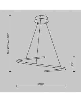 Подвесной светильник Maytoni MOD242PL-L33BSK-foto6