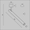 Потолочный светильник Technical C141CL-L300-6W4K-B