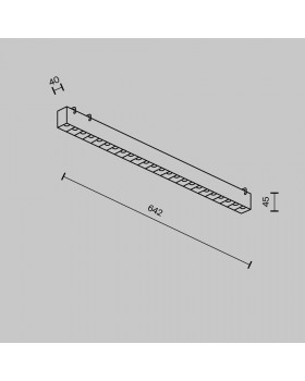 Подвесной светильник Technical TR128B-24W4K-M-B-foto6