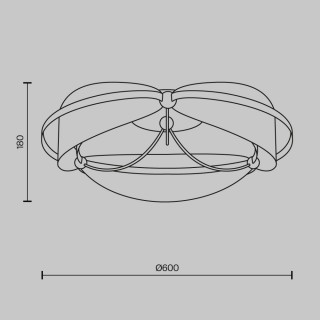 Потолочный светильник Maytoni MOD281CL-L45BS3K-foto6