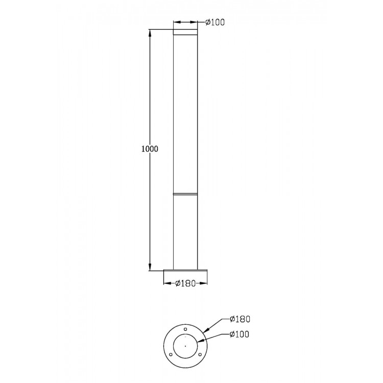 Ландшафтный светильник Outdoor O041FL-L30B3K